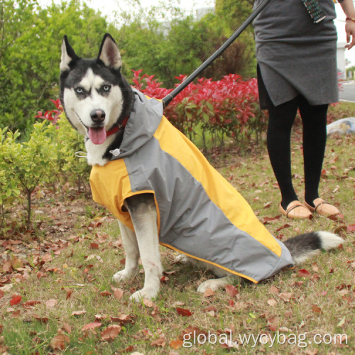 Reflective Water Quick-dry Large Dog Raincoat